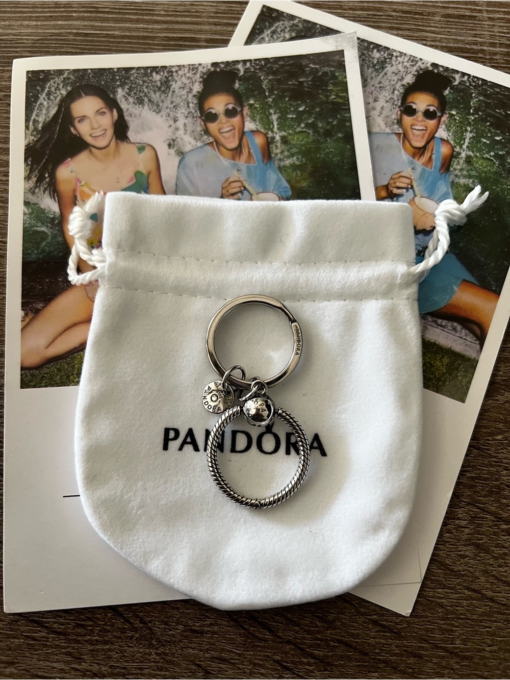 Pandora keychain ring charm